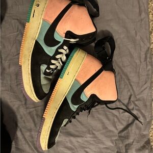 Black and White Athletic Shoes